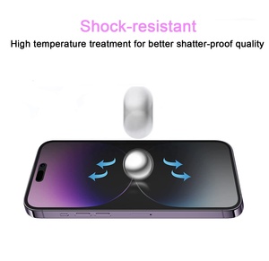 Anti casus temperli cam özel 9H 2.5D ekran koruyucu koruyucu Iphone 11 12 13 14 15 Pro Max artı X Xr XS Max - Product Image 5