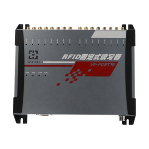 UHF RFID Long Range <strong>Fixed</strong> Reader 16ports Impinj R2000 RS232 TCP IP Connector Sample Tag for Timing System <strong>Asset</strong> Stock Tracking - Product Image 3