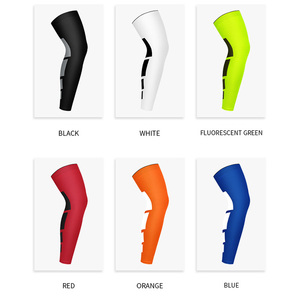 Cao đàn hồi vận động viên thể thao Spandex nén bê tay áo bóng rổ xà cạp Miếng đệm đầu gối - Product Image 6