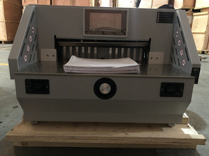 FRONT H490T Electric Paper Cutter <strong>With</strong> 100groups X 96 <strong>Steps</strong> <strong>Program</strong> 490*490mm Size 60mm Cutthickness <strong>with</strong> <strong>7</strong> Inch Touch Screen - Product Image 4