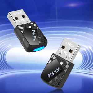 AX913 WiFi 6 900Mbps การ์ดเครือข่ายไร้สาย Wi-Fi อะแดปเตอร์สำหรับพีซีคอมพิวเตอร์ตั้งโต๊ะ2.4G 5G ตัวรับสัญญาณ WLAN ไดรฟ์ฟรีปลั๊กแอนด์เพลย์ - Product Image 4