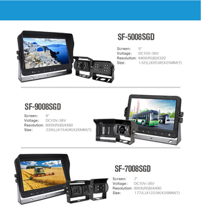 Fast Delivery Bus Monitor Car Rearview Reverse Monitor <strong>Display</strong> Monitor for School Bus Trailer - Product Image 4
