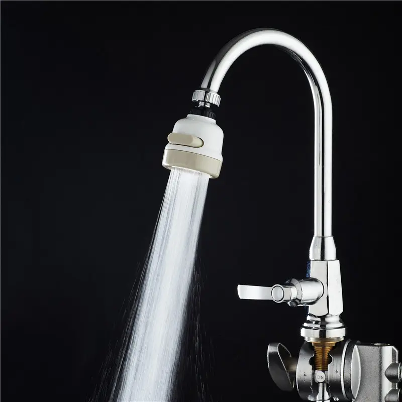 Tête de robinet rotatif à Offre Spéciale degrés pour la cuisine, 3 modes, rotation sur 360 degrés, prix d'usine, livraison gratuite