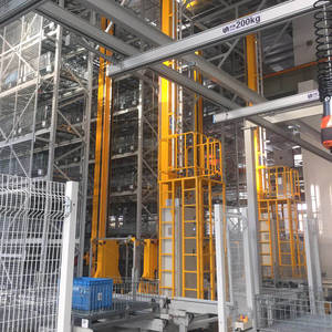 Estante multinivel ASRS Almacén Robot Almacenamiento Recuperación Sistema de recogida Asrs Sistema de estantería con grúa apilable - Product Image 2