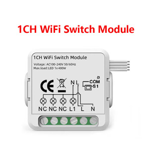 Tuya Smart Mini2Way WiFi/Zigbeeスイッチモジュールリレー1/2/3/4チャンネルスイッチ - Product Image 3