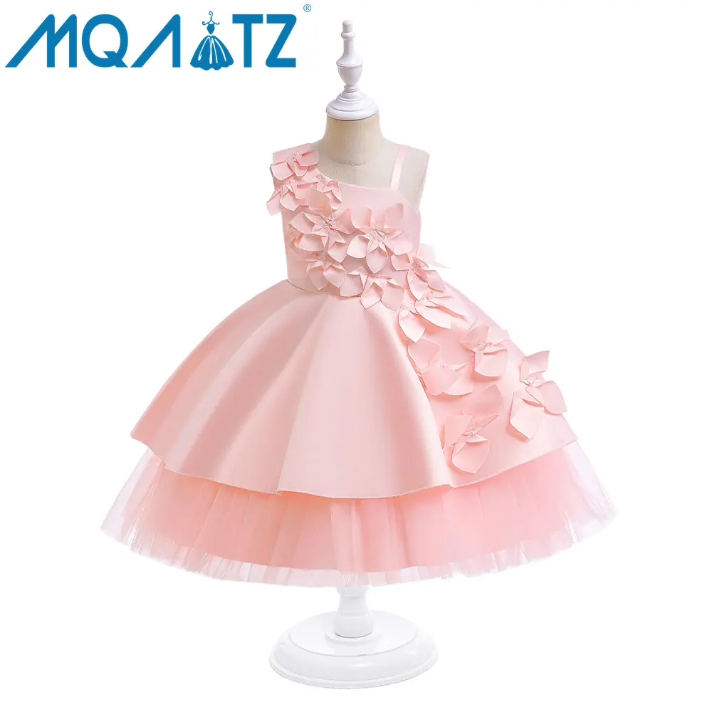 MQATZ Crianças Menina Vestido Princesa 4 Anos Flower Girl Party Dress Para Meninas