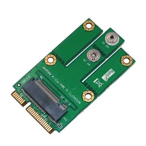M.2กุญแจ NGFF B ไปยังการ์ดอะแดปเตอร์ MINI PCI-E สำหรับคีย์ NGFF B โมดูล3G/4G - Product Image 2