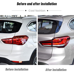 Bmw X1 serisi için lamba arka stop meclisi F48 F49 2016-2021 modifiye arka lambası tampon yedek ışık LED arka lambası meclisi - Product Image 6