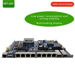Intel 8 electrical 2 ottica multi-rete porta madre 3855U soft routing firewall controllo flusso di controllo - Product Image 5