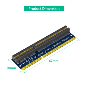 Adaptador de protección de prueba de memoria DDR3 de 204PIN, para ranura STD de 204Pin, 1 unidad - Product Image 4
