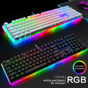 Mini tablero gráfico D103 para gaming, tarjeta de ordenador, Teclado mecánico para juegos de carreras, teclado rgb para ps4 - Product Image 2