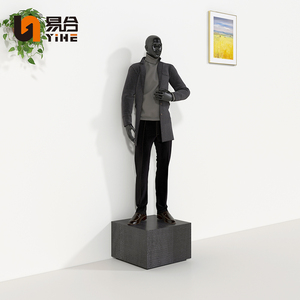 Tùy Chỉnh Chất Lượng Cao Cửa Hàng Quần Áo Mannequin Nền Tảng Cửa Hàng Phù Hợp Mannequin Đứng Hiển Thị Bảng Hiển Thị Đạo Cụ - Product Image 2