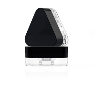 Özel baskı 3ml 5ml 7ml 9ml üçgen temizle konsantre yağ kavanoz küçük konsantre Childproof cam kavanoz kapaklı ambalaj - Product Image 2