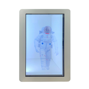 Monitor de publicidad interactivo frontal de múltiples pulgadas, escaparate de pantalla táctil, caja de pantalla LCD transparente - Product Image 2