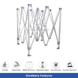 Durable and Fireproof Aluminum Frame <strong>Gazebo</strong> Tent with PVC Fabric Cover Wedding Pagoda B-<strong>Line</strong> Canopy for Outdoor Parties Events - Product Image 3