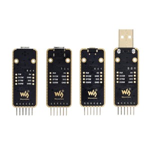 USB <strong>to</strong> <strong>UART</strong> <strong>Module</strong>, Micro / Mini / Type-A / Type-C Connectors, High Baud Rate Transmission - Product Image 2