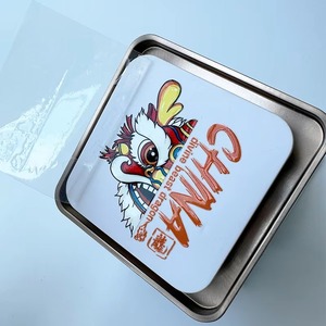 Custom Clear Gold Foil PET Heat Transfer Adhesive Sticker Waterproof UV Die Cut Label Sheet 3D Embossed Vinyl <strong>Decal</strong> - Product Image 5