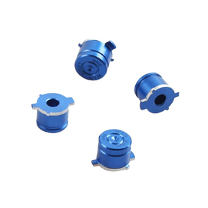 Bullet Buttons for PS4 <strong>Controller</strong> Aluminum <strong>Custom</strong> Metal ABXY Standard Button Spare Parts for PS4 Gamepad Replacement Decoration - Product Image 2