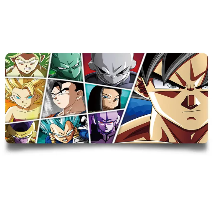 UFOGIFT Big Anime Mouse Mat Customized Sizes Design Promotional Cheap Rubber Custom Goku DBZ Mouse Pad