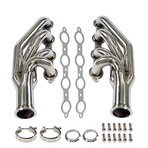 Exhaust <strong>Header</strong> Manifold for LSX LS1 LS2 LS3 LS6 4.8L <strong>5</strong>.7L 6.0L 6.2L Engine Forward Facing up 1 3/4&quot; Chevy Small Block 97-14