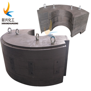 定制硼3%-40% 聚乙烯PE中子辐射屏蔽5% 硼化聚乙烯机械加工服务 - Product Image 5