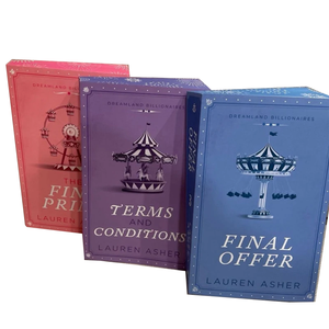 Paperback yumuşak kapak mükemmel kitap ciltleme ofset 1C siyah renkli baskı kitapları ile güzel püskürtülür kenar kitap tedarikçisi - Product Image 1