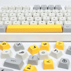 プリントセットキーキャップPBTキーキャップXDAプロファイルMXスイッチDYE-SUBキーキャップDIYメカニカルゲーミングキーボードカスタムキー用 - Product Image 3
