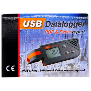 AZ88163 Plug and Play Report No <strong>Software</strong> USB Temperature Humidity Air Pressure Recorder <strong>Data</strong> Logger - Product Image 4