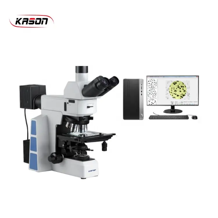 KASON-microscopio osmpus Hd, alta calidad, tienda oficial, 10X/25X, con enfoque grueso y fino