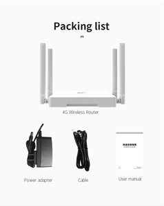 Plery R602 4G LTE WiFi6 Router 300Mbps Hotspot con Slot per SIM Card Wireless 4G SIM Card Router 2.4G frequenza WEP crittografia