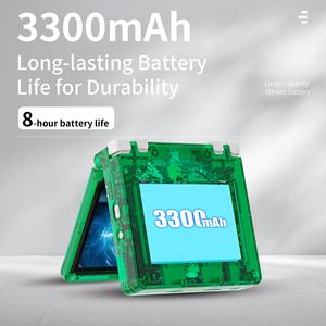 Nkwi для портативной игровой консоли Anbernic RG35XXSP 3,5 дюймов с открытым исходным кодом IPS экран с двумя слотами для карт 64 ГБ встроенный портативный - Product Image 2