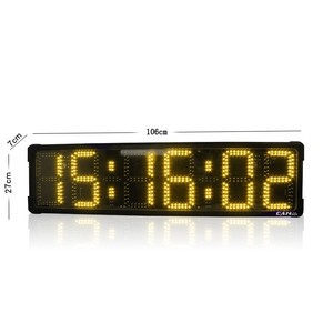 YIZHI 8 "Display a LED a doppio lato Timer per conto alla rovescia grande cronometro da corsa con cronometro a parete orologio - Product Image 1