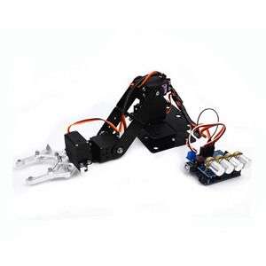 In lega di alluminio quattro gradi di libertà Robot Set economico 4Dof assemblato Robot per Arduino Kit