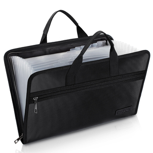 YIHUAXING High Quality A4 Fireproof Document <strong>Folder</strong> Office School Use <strong>Color</strong> <strong>Expanding</strong> Zipper <strong>Filing</strong> <strong>Folder</strong> - Product Image 1