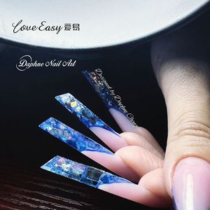 Yapı jel tırnak çift formu özel özel etiket jel X tırnak ipuçları akrilik çift formu akrilik tırnak ipuçları - Product Image 5