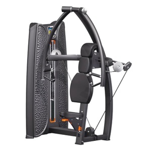 Stazione multifunzione per palestra commerciale con seduta a metà torace per macchine per la selezione del carico di Pin per allenamento al petto - Product Image 2