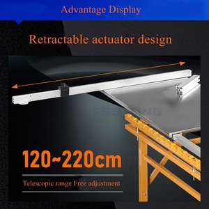 Endüstriyel katlanabilir arabası tipi taşınabilir mobilya yapma ağaç İşleme sürgülü dairesel masa testere ağaç İşleme makinesi - Product Image 6