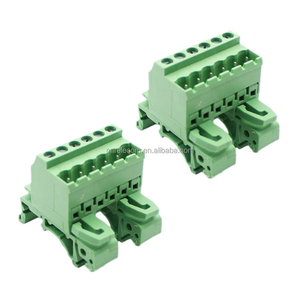 2edg-Uvk-5.08mm Tipo Trilho <span class=keywords><strong>Plug</strong></span>-in Bloco <span class=keywords><strong>Terminal</strong></span> 35mm Rail Soldagem Livre Butt 2edgkakb <span class=keywords><strong>Plug</strong></span>