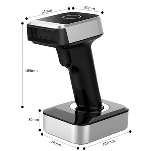 Wireless Barcode <strong>Scanner</strong> 2D Handheld <strong>Bar</strong> <strong>Code</strong> Reader <strong>Scanner</strong> Cordless Automatic <strong>Bar</strong> <strong>Code</strong> <strong>Scanner</strong> With Screen Display - Product Image 2