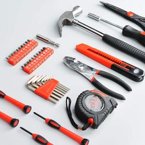 39-Piece Household Tools Kit - Small Basic Home Tool <strong>Set</strong> with Plastic Toolbox - Product Image 6