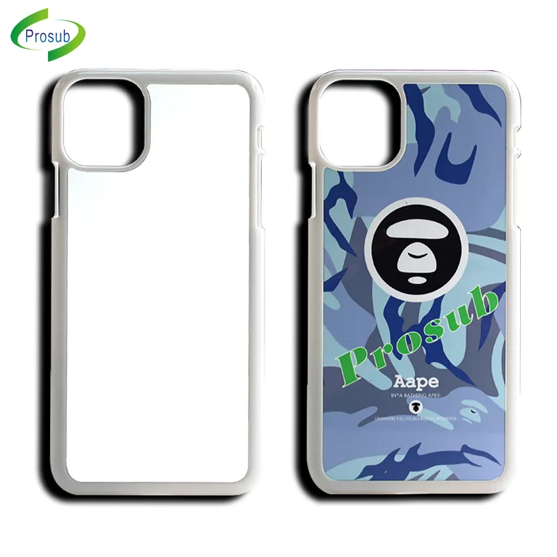 Prosub Mobile PhoneカバーSublimation Blank PC電話ケースProtective Case For Iphone 11 Pro Max