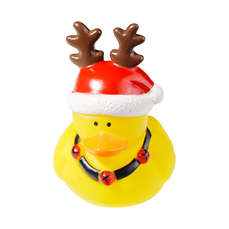 Canard en bois de Noël 10,5 * 4,5 cm 47g