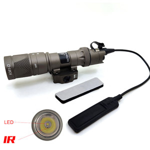 โลหะ M323V IR ไฟฉาย Weaponlight ไฟ LED และ IR อินฟราเรดเอาต์พุตลูกเสือพร้อม ADM QD Mount SOTAC เกียร์ - Product Image 1