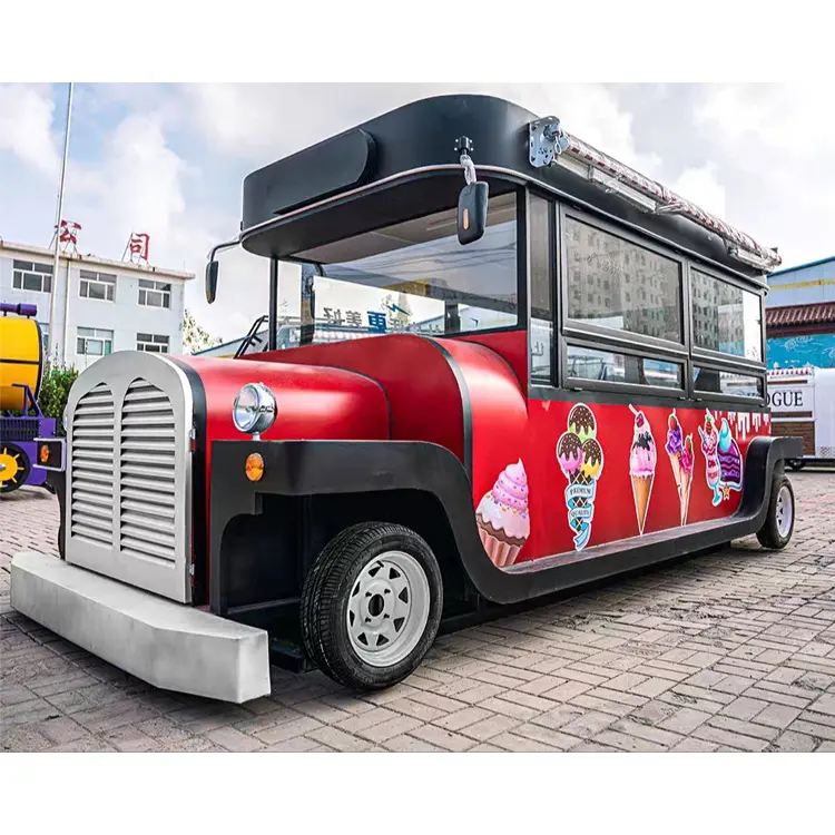 A buon mercato cibo Mobile camion rimorchio originale alta qualità nuovo e usato cibo furgone camion per la vendita