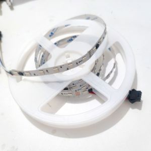Adresli RGB dijital piksel LED şerit ışık 5050 60 LED 16703IC 4 Pin kablo özgeçmiş indir sürekli fonksiyon denetleyici PCB - Product Image 6