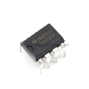 ชิปวงจรรวม TL072CP DIP-8 TL072 TL07Z DIP8เครื่องขยายเสียง JFET-INPUT เสียงรบกวนต่ำ072ชิ้น - Product Image 3