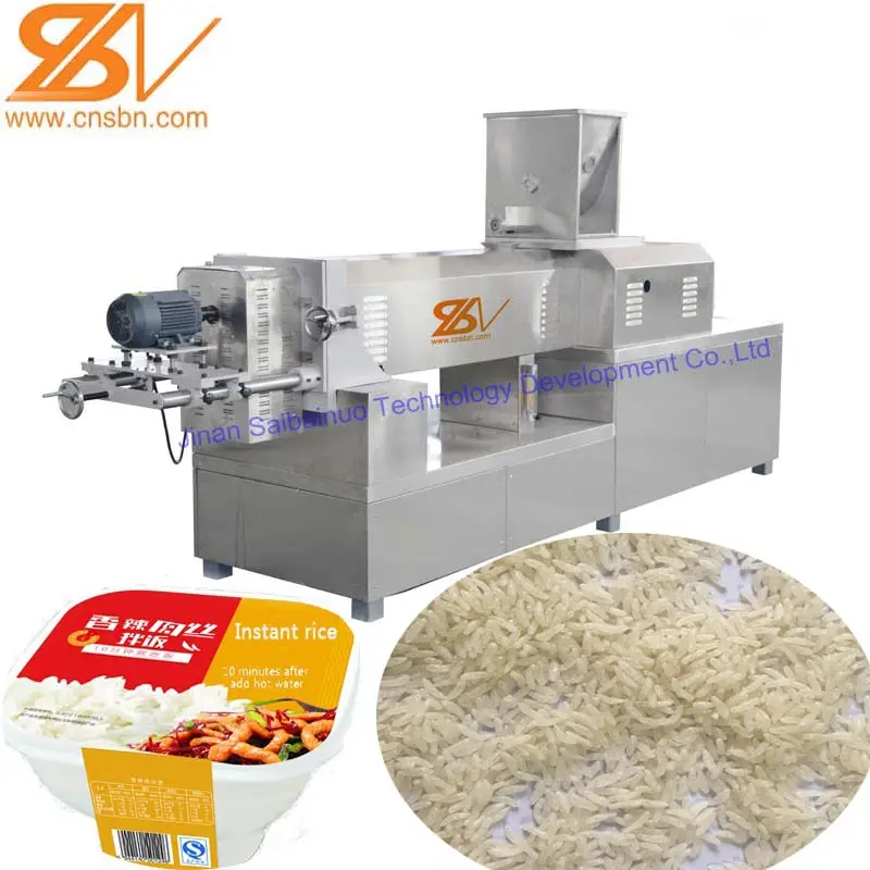 Güçlendirilmiş pirinç yapma makinesi yüksek kaliteli pirinç üretim hattı yapay güçlendirilmiş pirinç yapma makinesi