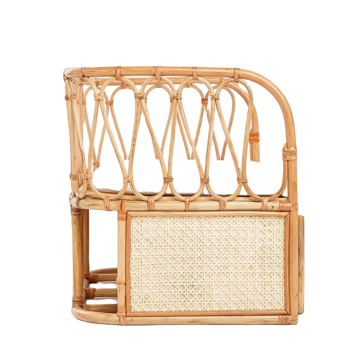 Uniperor Best Selling High Quality Natural Rattan Bed For Dog And Cat Woven Rattan Pet House Handmade In Vietnam