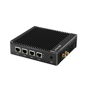 N2940 J1900 N3700 4 ağ portu yumuşak yönlendirici IPC mini pc host sunucu desteği koolshare / pfsense/linux/güvenlik duvarı - Product Image 1