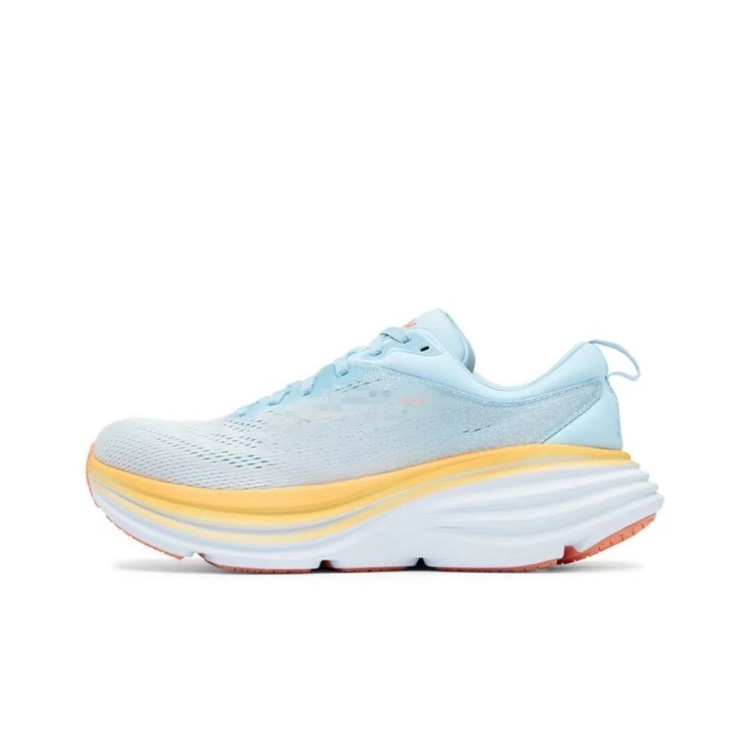 Bleu clair et orange